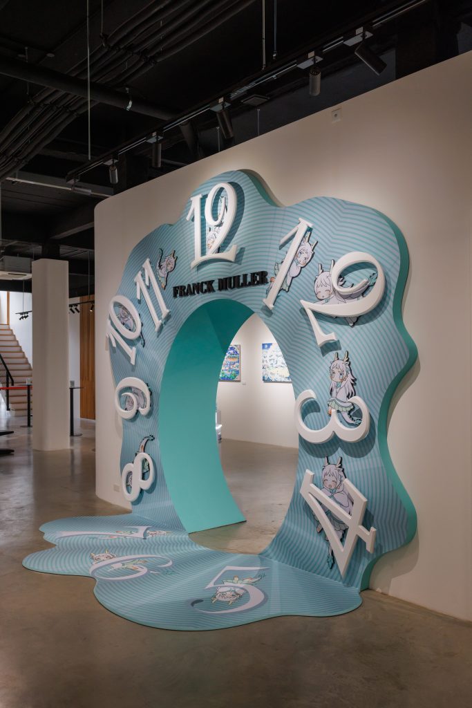 Franck Muller x Ryoko Kaneta Exhibition at Maison JE campaign work by Group Z International